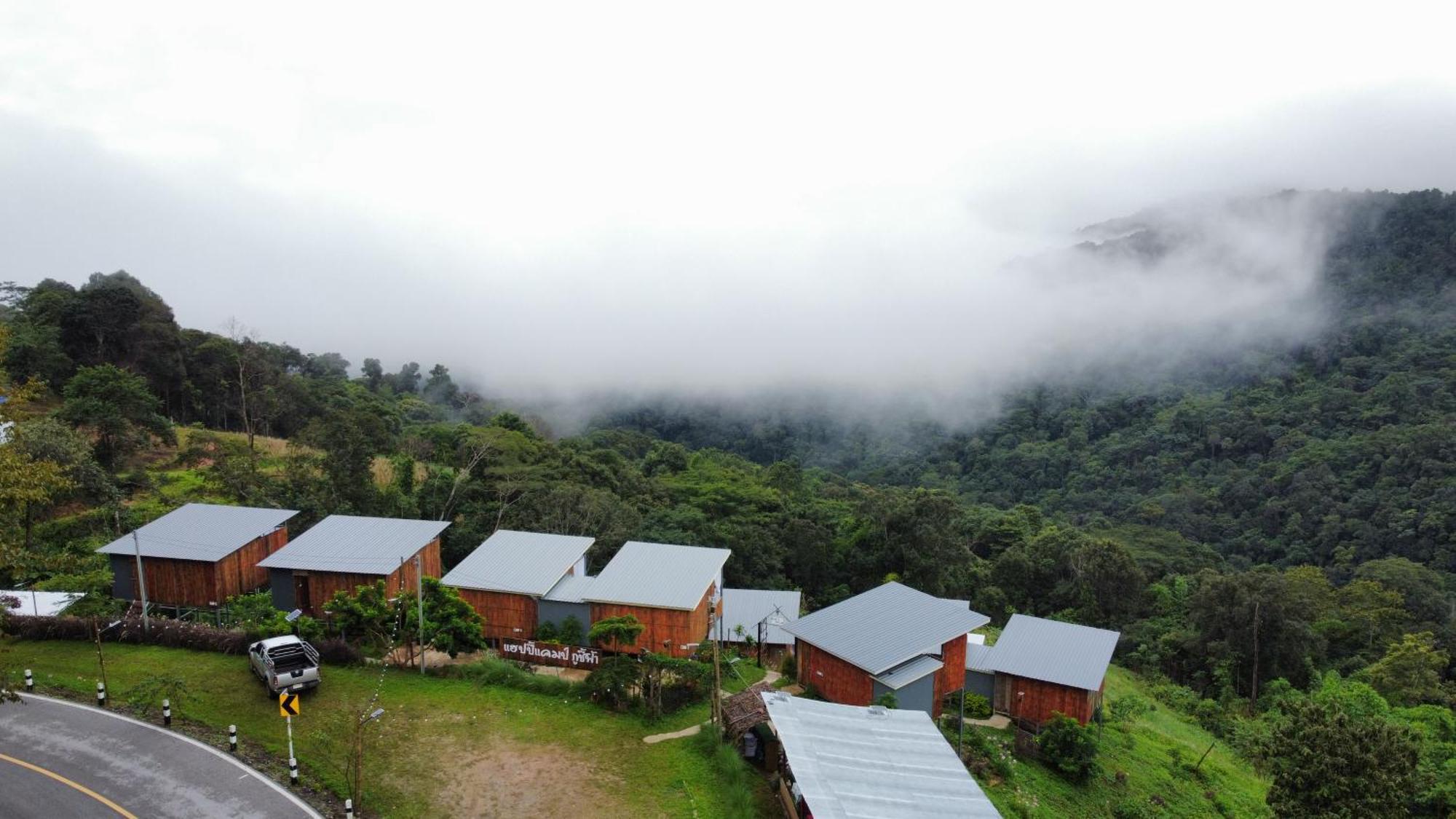 Hotel Happy Camp Phuchifa แฮปปี้แคมป์ ภูชี้ฟ้า Ban Huai Han Exterior foto