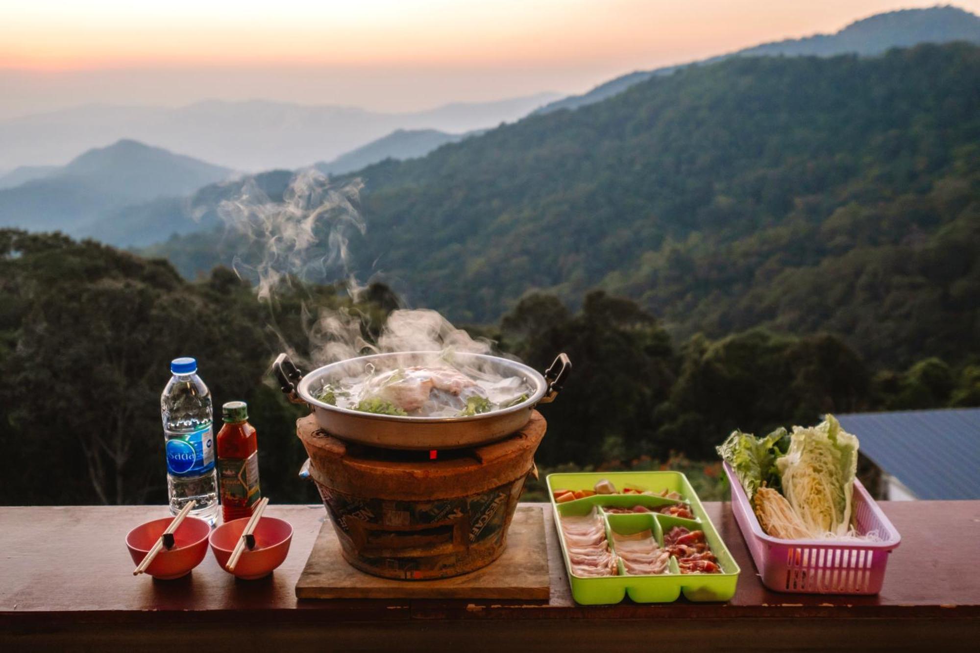 Hotel Happy Camp Phuchifa แฮปปี้แคมป์ ภูชี้ฟ้า Ban Huai Han Exterior foto