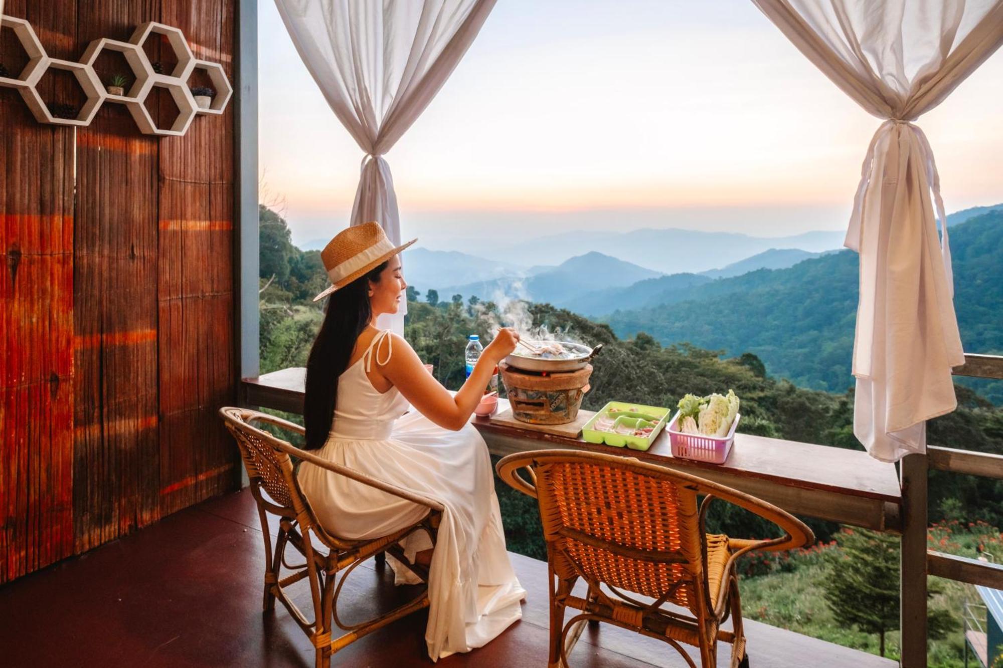 Hotel Happy Camp Phuchifa แฮปปี้แคมป์ ภูชี้ฟ้า Ban Huai Han Exterior foto