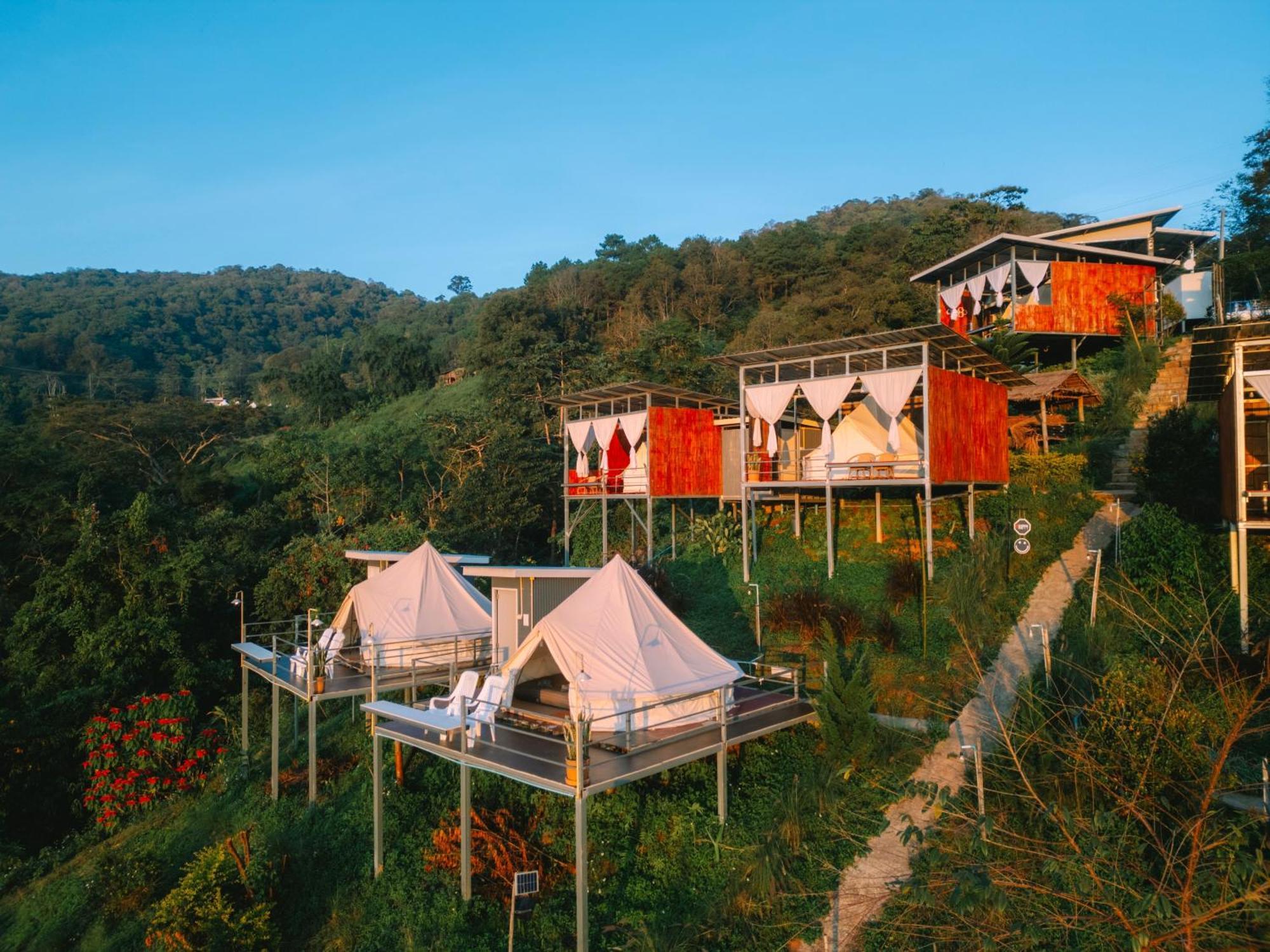 Hotel Happy Camp Phuchifa แฮปปี้แคมป์ ภูชี้ฟ้า Ban Huai Han Exterior foto