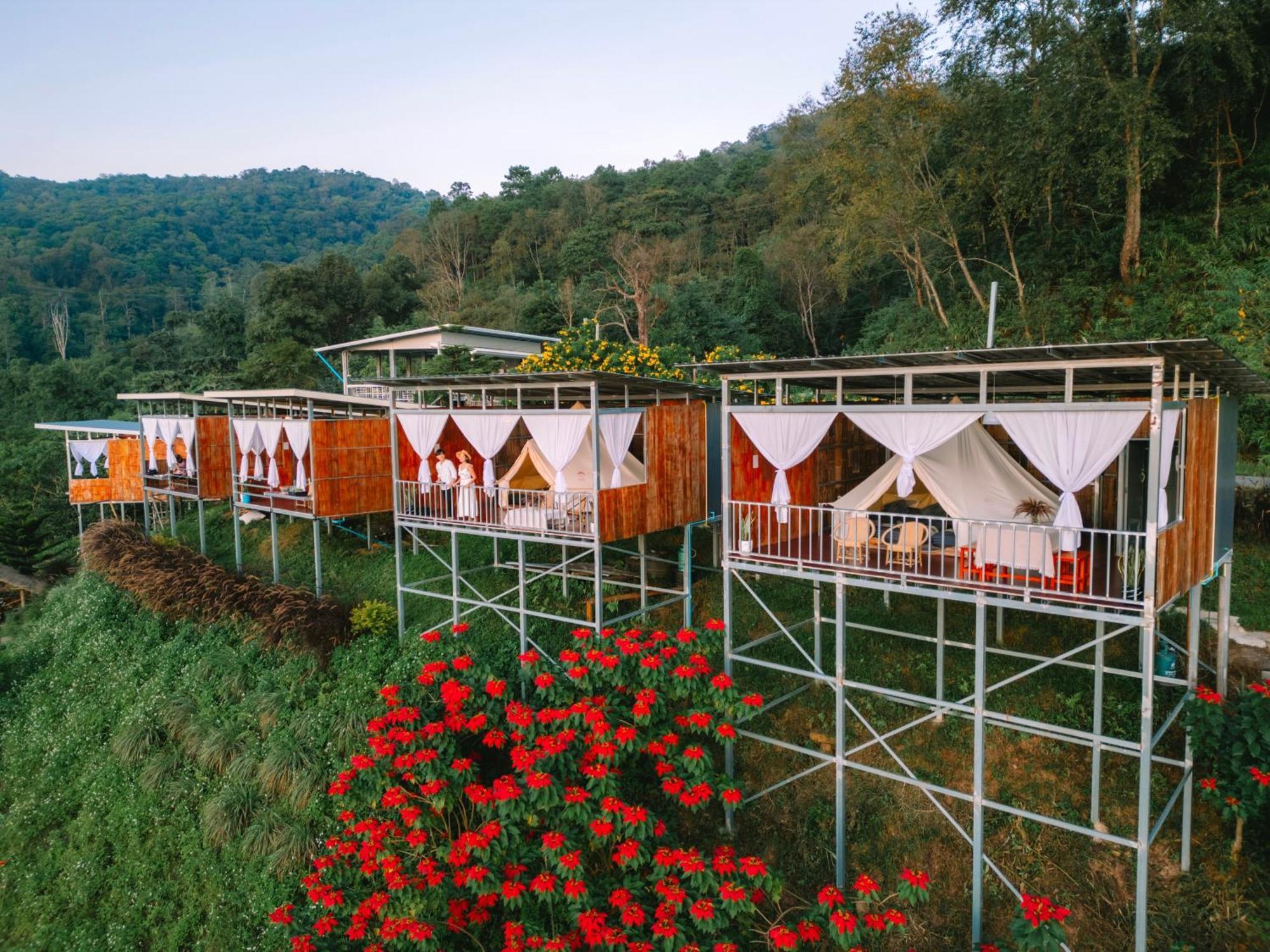 Hotel Happy Camp Phuchifa แฮปปี้แคมป์ ภูชี้ฟ้า Ban Huai Han Exterior foto